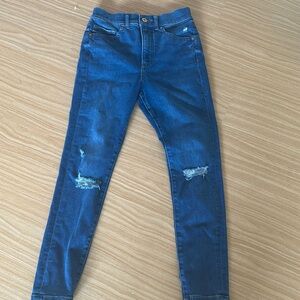 Express skinny high rise jeans 0 short ladies